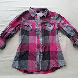 NWT Fox Racing Co Button Down Shirt